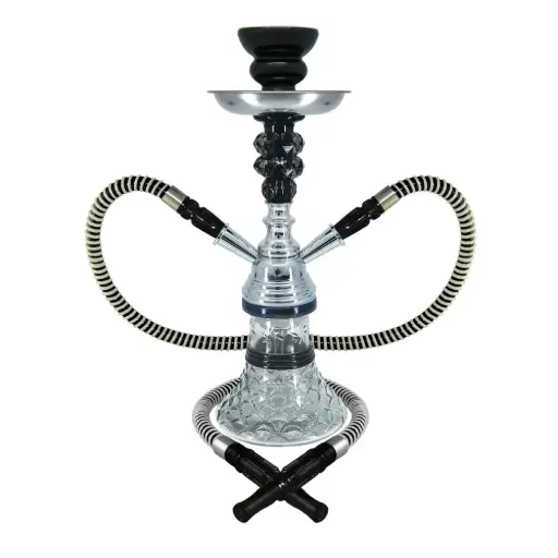 [AM038421] 12" Sunflower, 2 Hose, Black, Premium Box