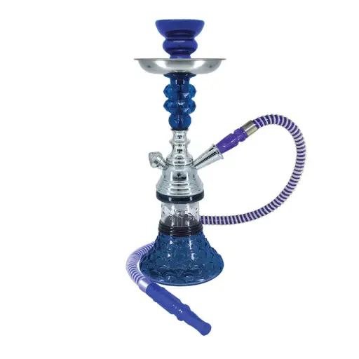 [AM038417] 12" Sunflower, 1 Hose, Blue, Premium Box