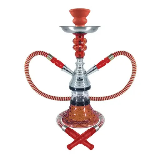 [AM038425] 12" Sunflower, 2 Hose, Red, Premium Box