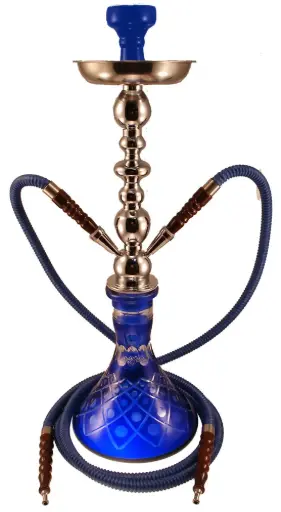 [AM020735] 24" Ultima Etched, Blue, 2 Hose, Premium Box