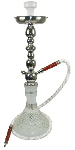 [AM020746] 24" Ultima Etched, White, 1 Hose, Premium Box