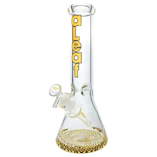 [PC37622] 12" ABSTRACT BEAKER YELLOW