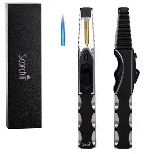 [AM024895] Scorch Torch Lighter Trim- X Series Saber CNC Pencil 8.5" (61483) Black / Chrome