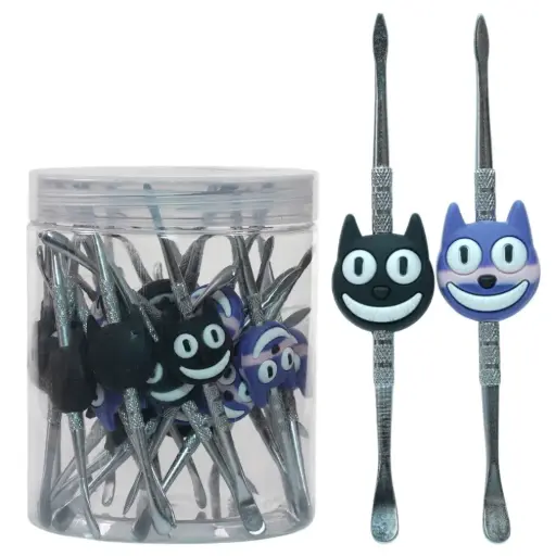 [AM050312] Silver silicon beaded Dab tool 30pcs per jar