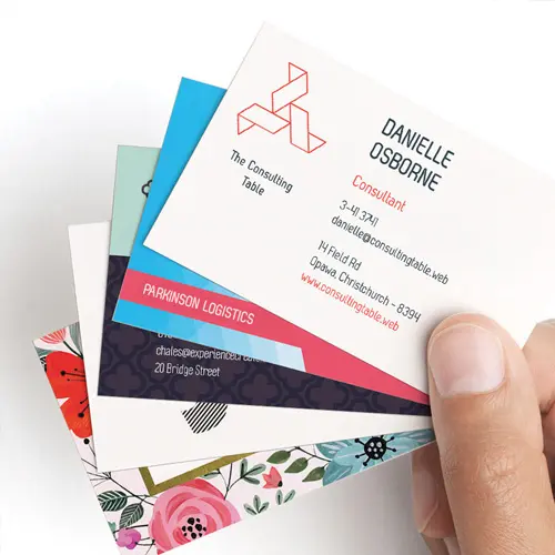 [AM034697] Business Cards 2.5" x 3.0" (Custom  Design) 0950