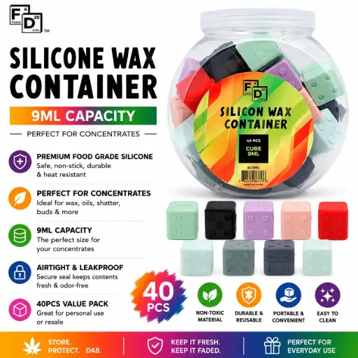 [PC37856] 9ML SILICONE CONTAINER (40CT)