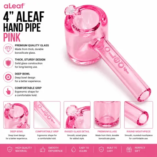 [PC37889] 4" ALEAF HP PINK