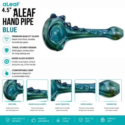 [PC37912] 4.5" ALEAF HP BLUE