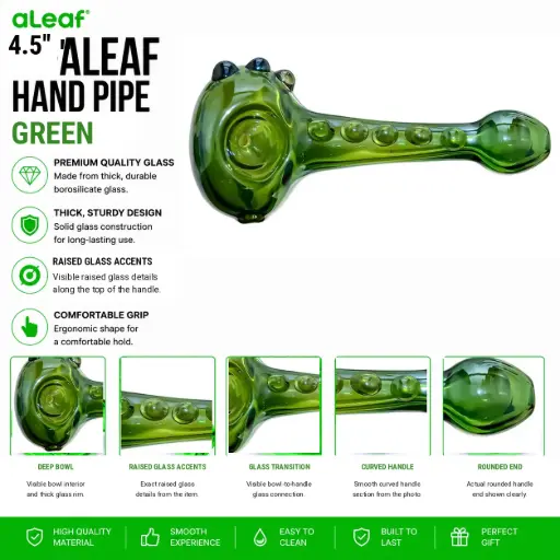 [PC37913] 4.5" ALEAF HP GREEN