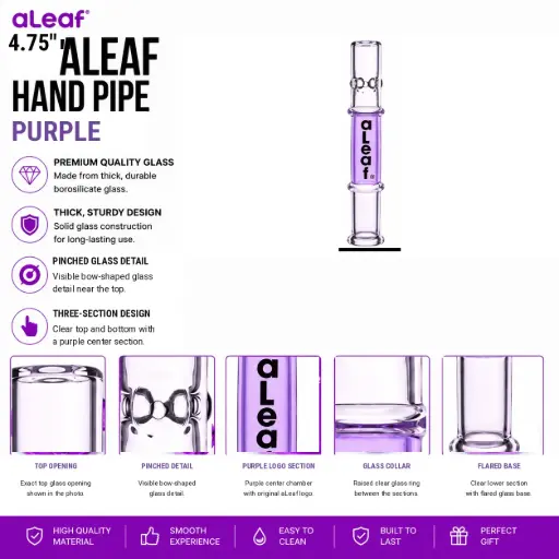 [PC37923] 4.75" ALEAF HP PURPLE