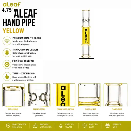 [PC37924] 4.75" ALEAF HP YELLOW