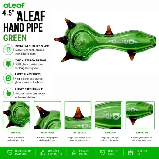 [PC37926] 4.5" ALEAF HP GREEN