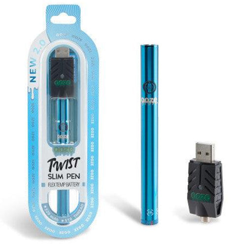 [AM050607] OOZE Twist Slim 2.0 Flex Temp Battery Sapphire Blue 1ct