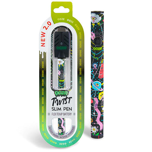 [AM050609] OOZE Twist Slim 2.0 Flex Temp Battery Time Warp 1ct