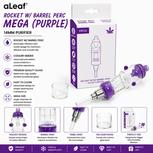 [PC37981] ALEAF ROCKET W/ BARREL PERC (PURPLE)