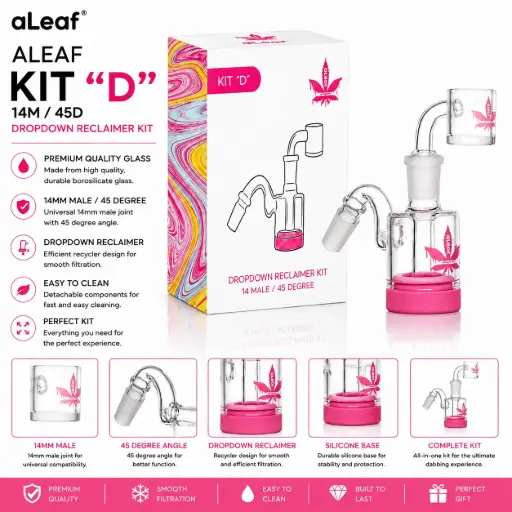 [PC37990] ALEAF KIT "D" 14M 45D PINK