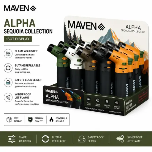 [AM050664] Maven Alpha Sequoia Collection 15ct Display