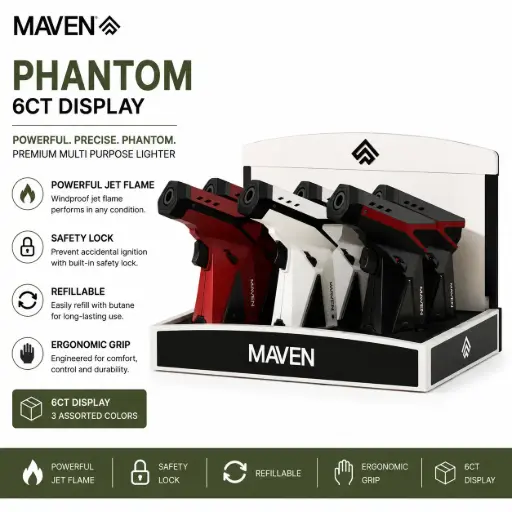 [AM050669] Maven Phantom 6ct Display