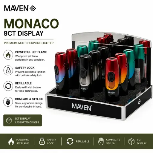 [AM050670] Maven Monaco 9ct Display