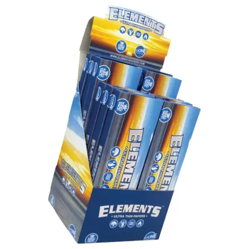 [M2374] ELEMENTS Ultra Thin Cones King Size 20/12ct