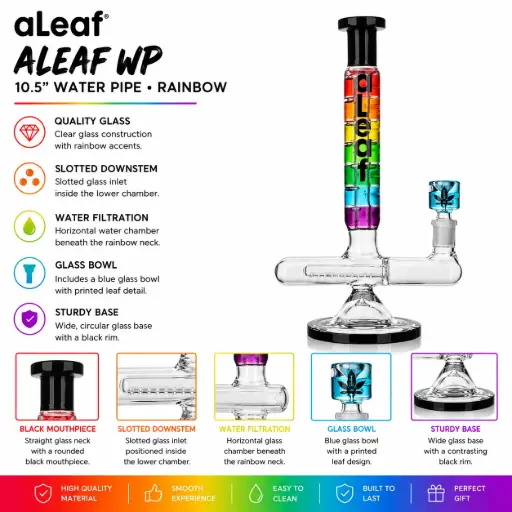 [PC38018] ALEAF 10.5" WP RAINBOW