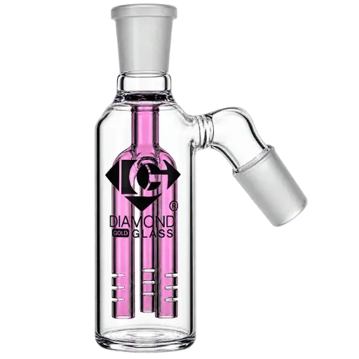 [DG00003] Diamond Glass ASHCATCHER- TREE PERC - DGA006-1445 Pink
