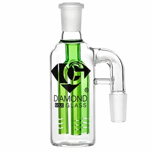 [DG00008] Diamond Glass ASHCATCHER- TREE PERC - DGA006-1490 Green