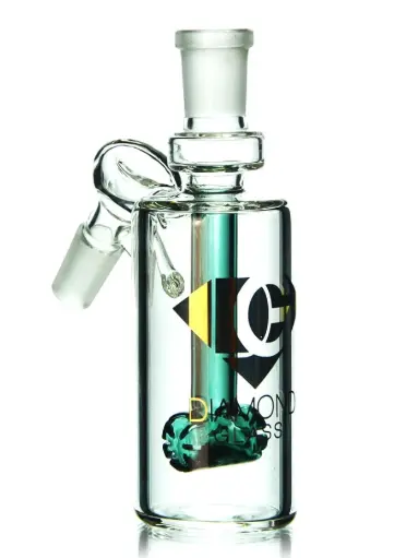 [DG00032] Diamond Glass ASHCATCHER- HAMMER PERC - DGA095-1445 Teal