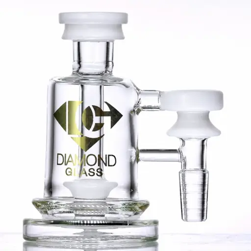 [DG00044] Diamond Glass ASHCATCHER- SPINTOP PERC - DGA1058-1490 White