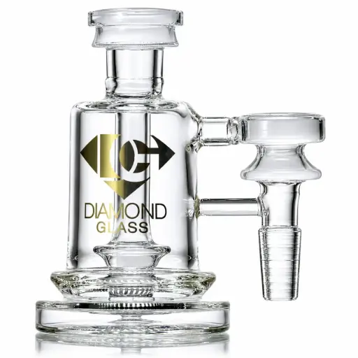 [DG00045] Diamond Glass ASHCATCHER- SPINTOP PERC - DGA1058-1490 Clear
