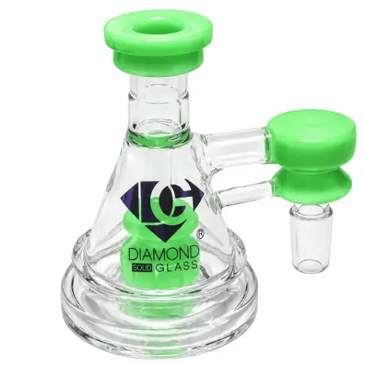 [DG00048] Diamond Glass AC-4" SPINTOP PERC - DGA1158-1490 Smile Green