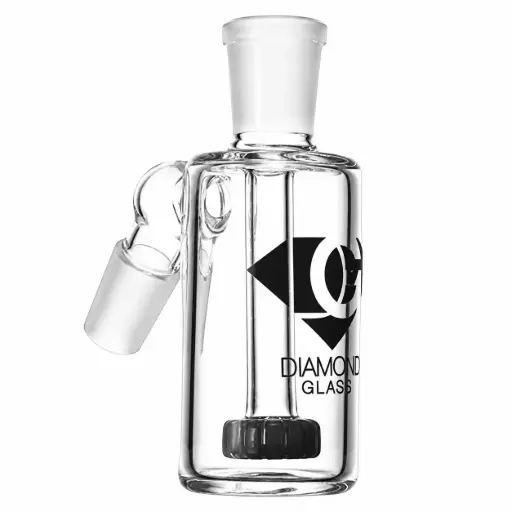 [DG00065] Diamond Glass ASHCATCHER- COLORED SHOWER - DGA442-1445 Black