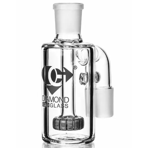 [DG00070] Diamond Glass ASHCATCHER- COLORED SHOWER - DGA442-1490 Black