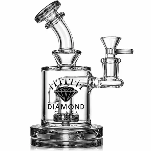 [DG00115] Diamond Glass RIG 6" TIRE PERC - DGR1081 Smoke