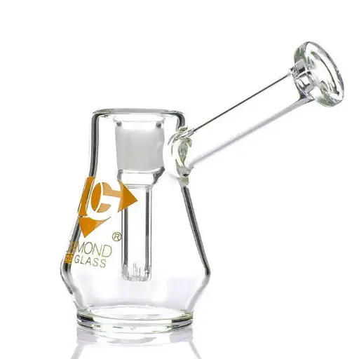 [DG00122] Diamond Glass RIG 4" STEM PERC - DGR1130 Orange