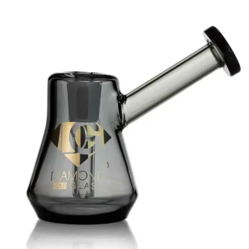 [DG00128] Diamond Glass RIG 4" STEM PERC - DGR1130-2 Smoke