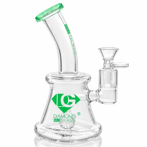 [DG00151] Diamond Glass 7" HAMMER PERC - DGR1147 Bright Green