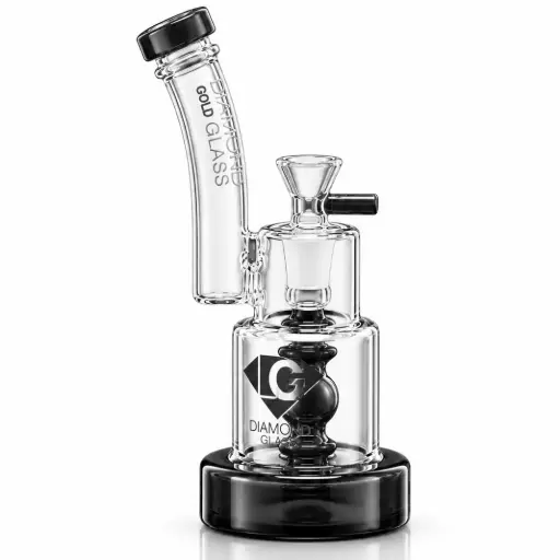 [DG00180] Diamond Glass 8" RIG SHOWERHEAD DIFFUSION - DGR1176 Smoke