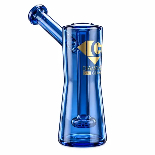 [DG00206] Diamond Glass 7" RIG WITH SHOWERHEAD PERC - DGR1210 Blue