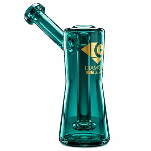 [DG00209] Diamond Glass 7" RIG WITH SHOWERHEAD PERC - DGR1210 Teal