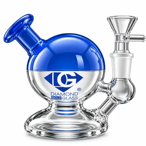 [DG00215] Diamond Glass - DGR1221 Milky Blue