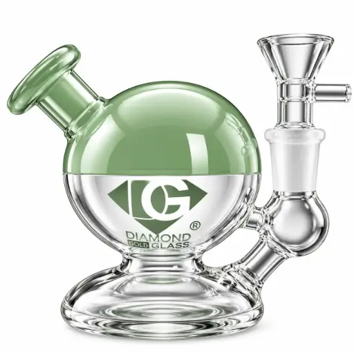 [DG00216] Diamond Glass - DGR1221 Milky Green
