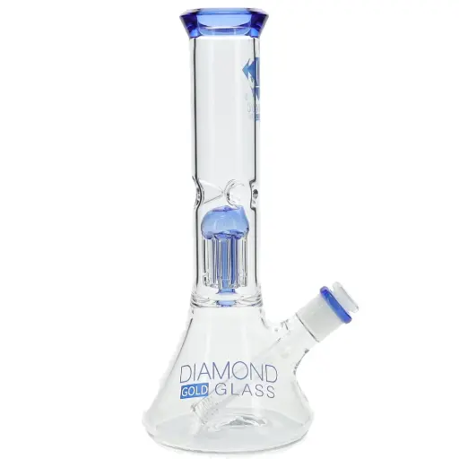 [DG00233] Diamond Glass 11" SHOWERHEAD - DGW1008-1 Milky Blue
