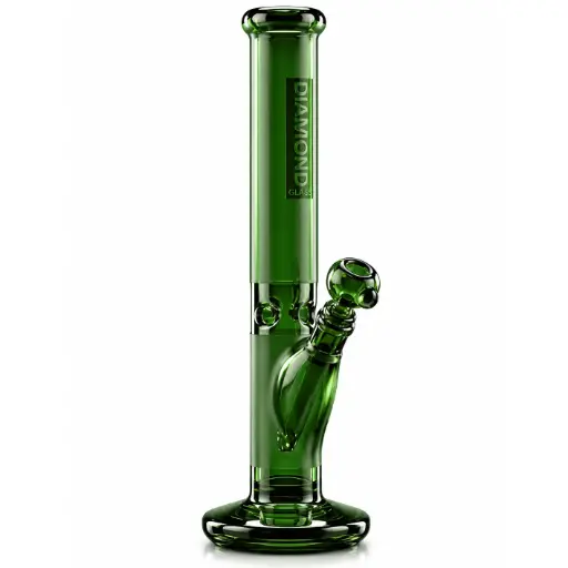 [DG00309] Diamond Glass 16" SANDBLASTED GLASS - DGW861 Green