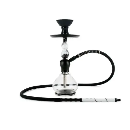 [AM050727] 17" Eclipse, Black, 1 Hose, B.Y.O. Hookahs Color Box