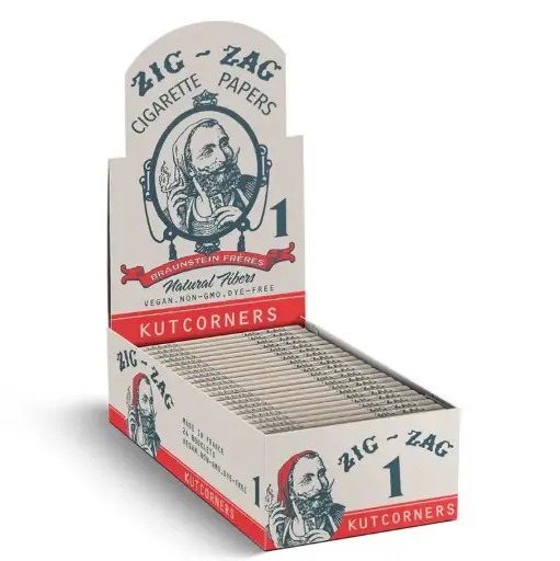 [AM021293] ZIG ZAG Papers Kutcorners 11/2 Size 24ct