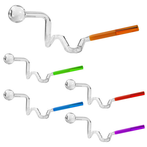 [AM024683] O.B. Snake Colorful handle 9.5" Assorted