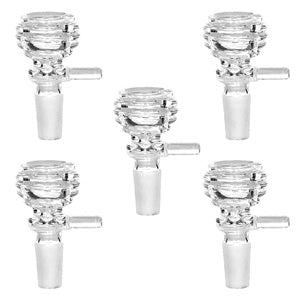 [AM025278] Bowl Heavy Rim with Handle 2891 14mm Clear