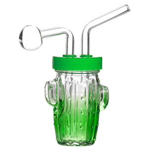[AM025643] O.B. Water Pipe Cactus 2103a 7.5" Green