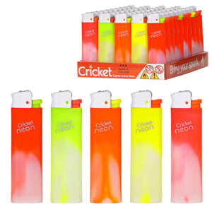 [AM025793] Cricket Lighter Original 2000 Lights Neon